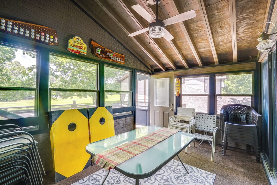 Osage Beach Vacation Rental | 3BR | 3BA | 2,385 Sq Ft | Stairs Required