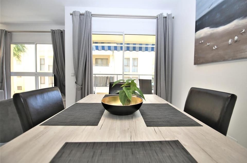 Lovely dining area with seating for four