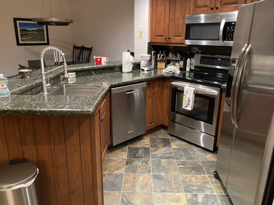 Well stocked kitchen