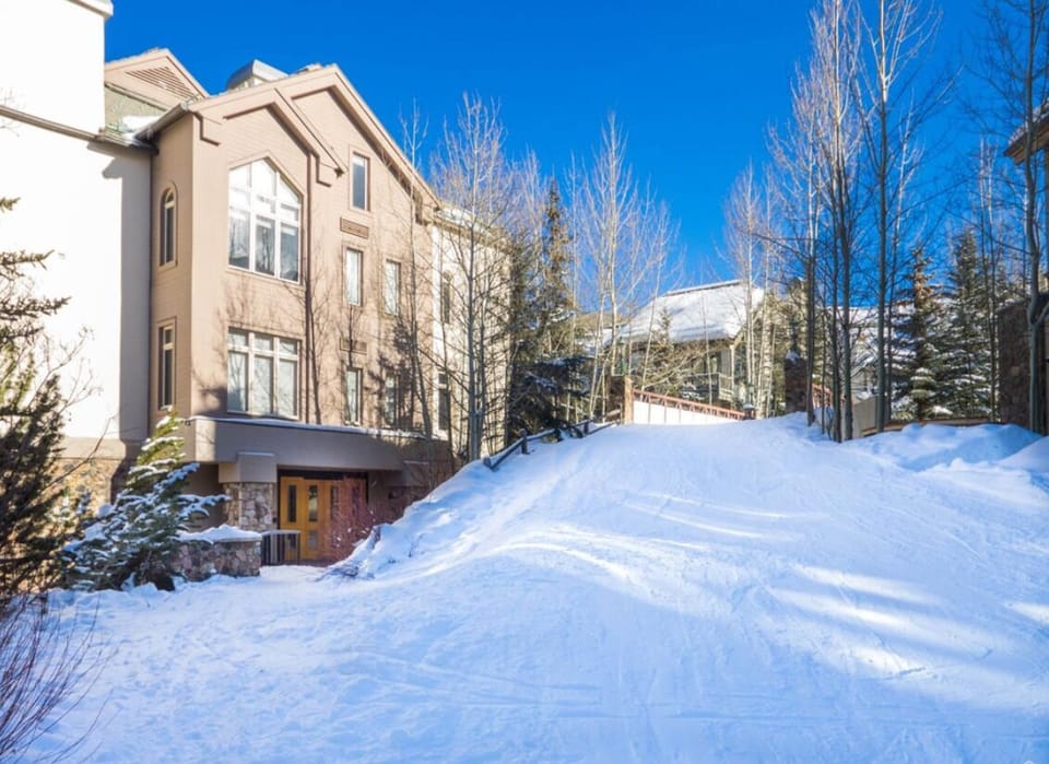 Ski access to main lift 100 feet from your door