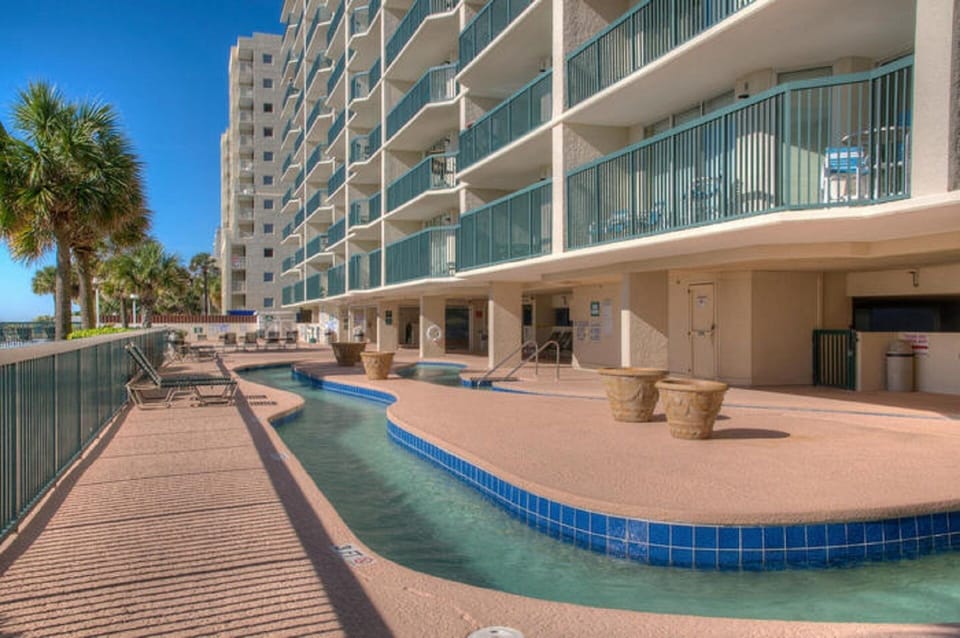 Float around in the lazy river all day. 