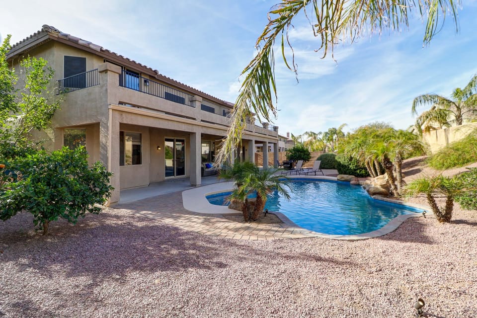 Pool and Backyard