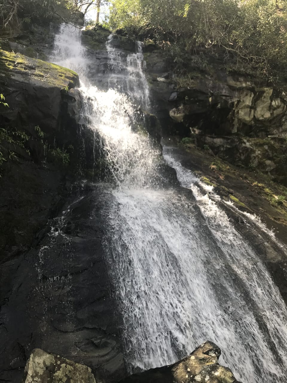 Many awesome hiking & waterfall opportunities in the Smoky Mountain Nat. Park