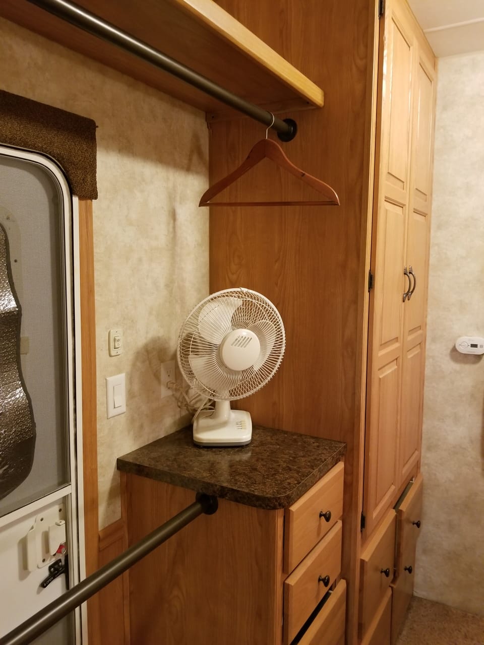 Master Hanging  with additional drawer& built ins.