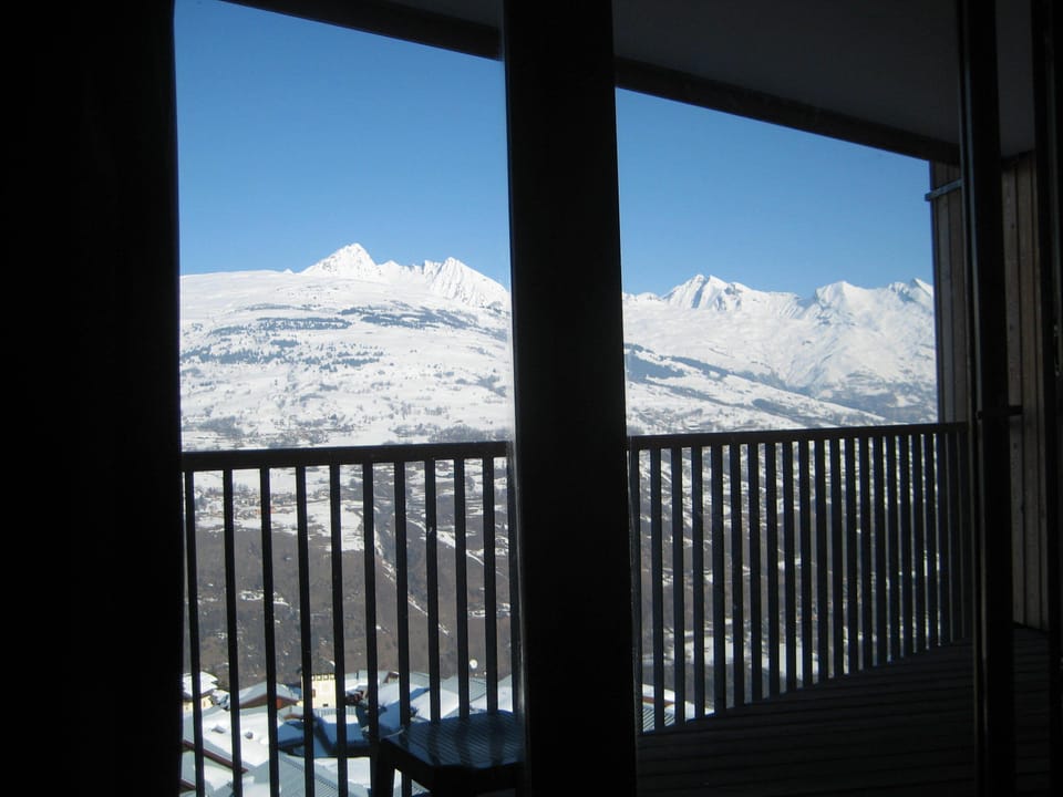 View from inside apartment