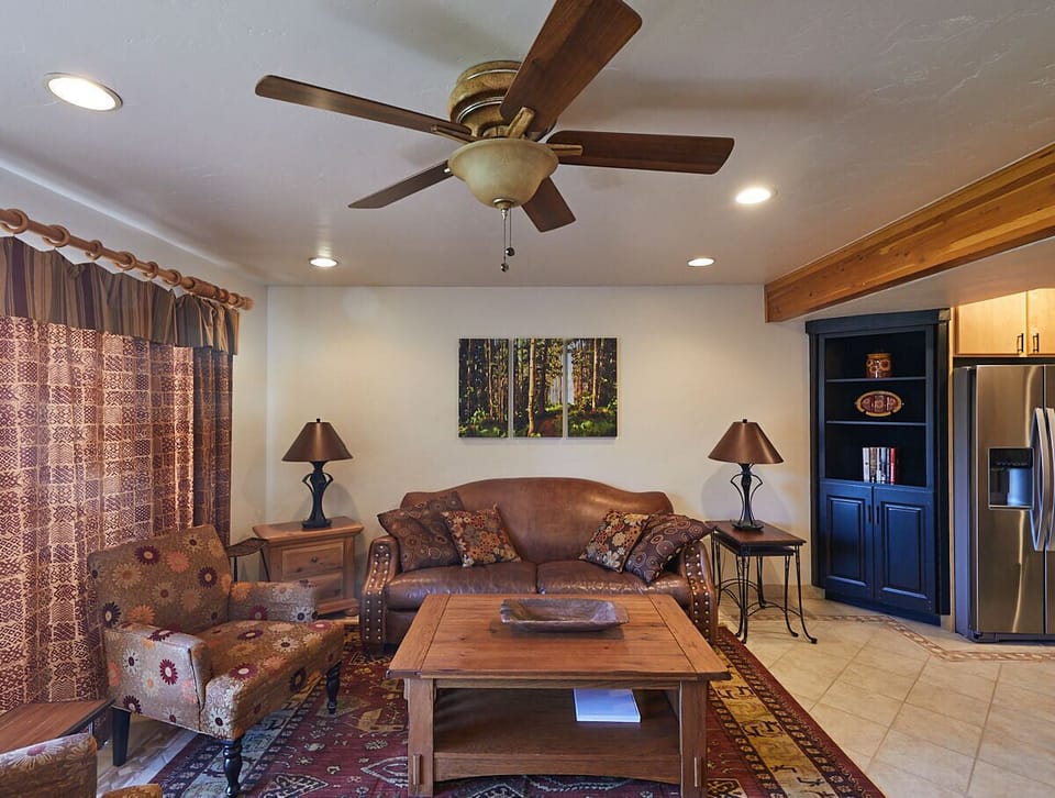 Living room space.