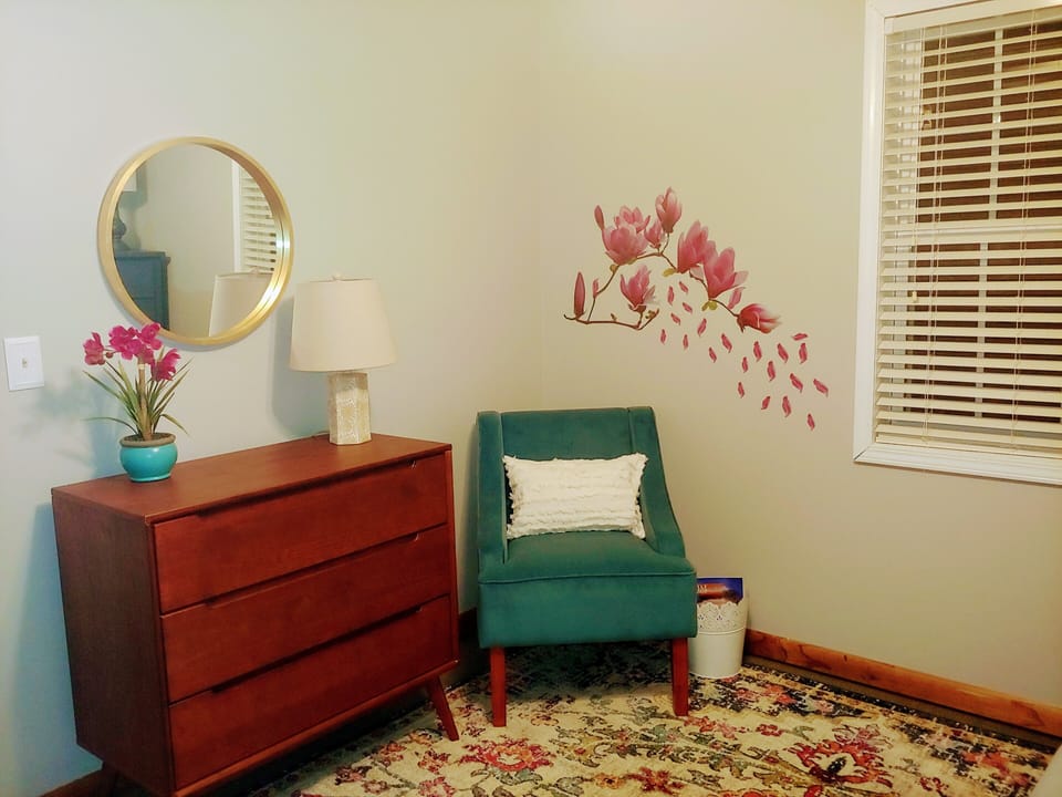 dresser in second bedroom 