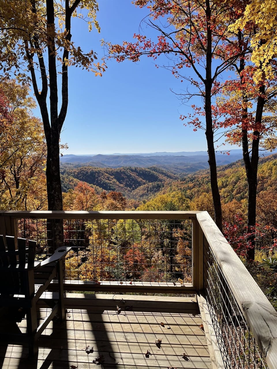 Long range mountain views