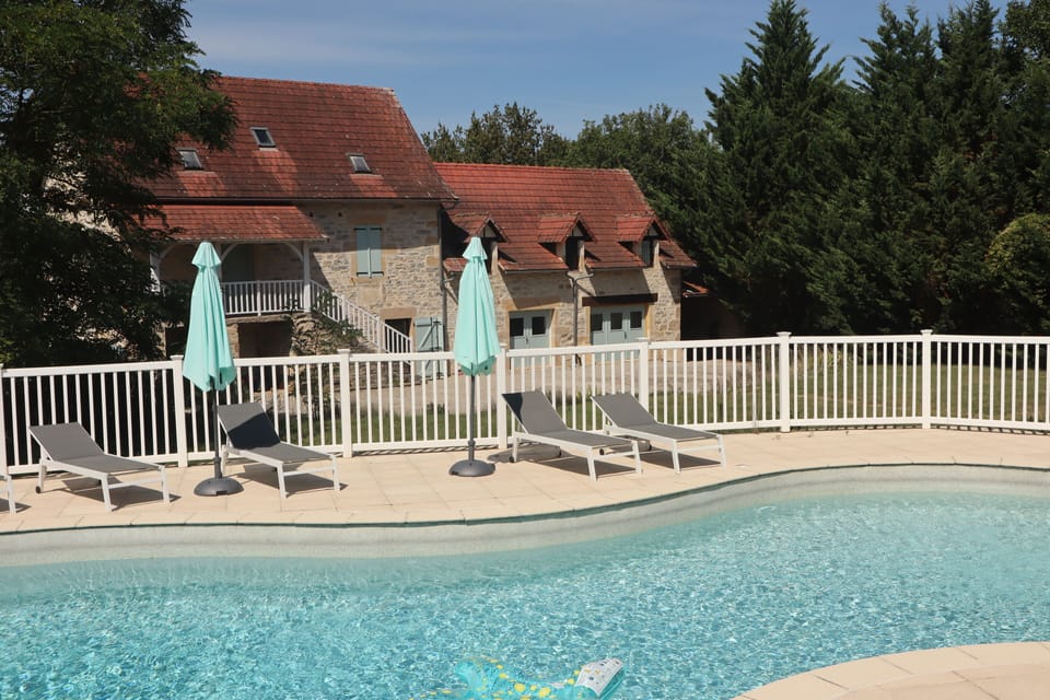 View of the house from the pool