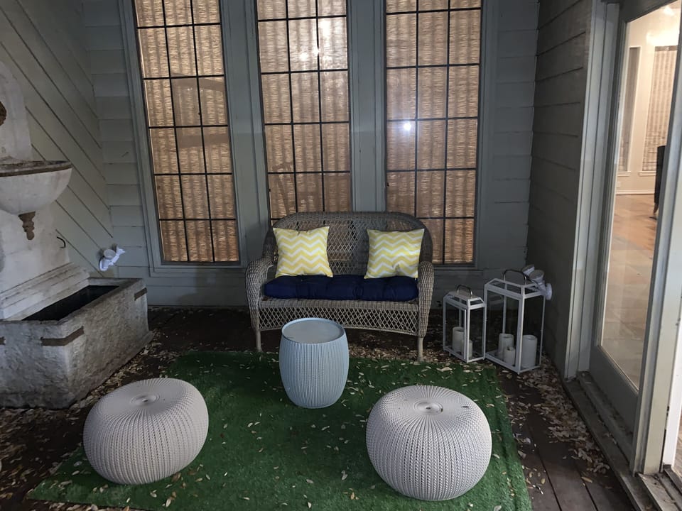Outdoor oasis 