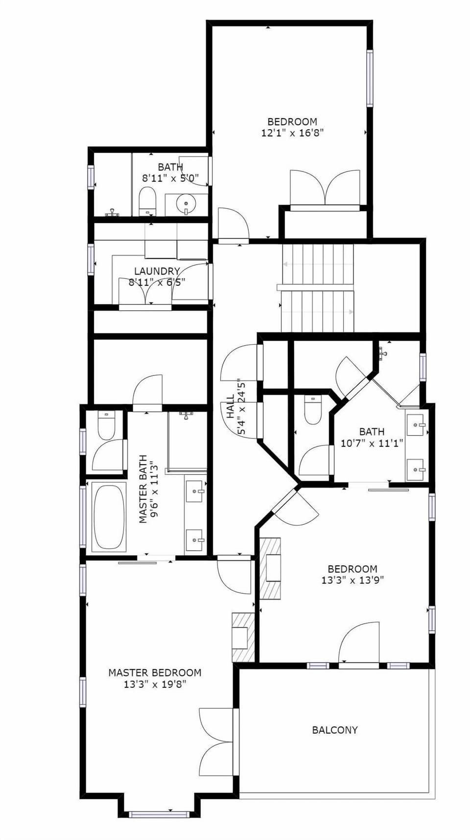 Second Floor Layout
