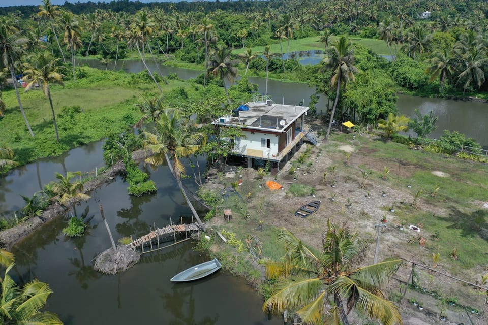 Cottage Aerial view