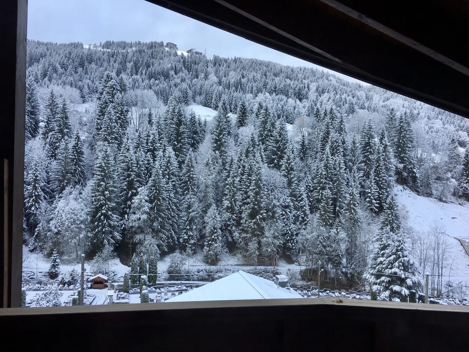 View from balcony
Vue depuis le balcon