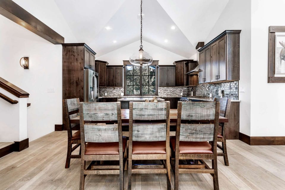 An open floor plan creates space where everyone can be together