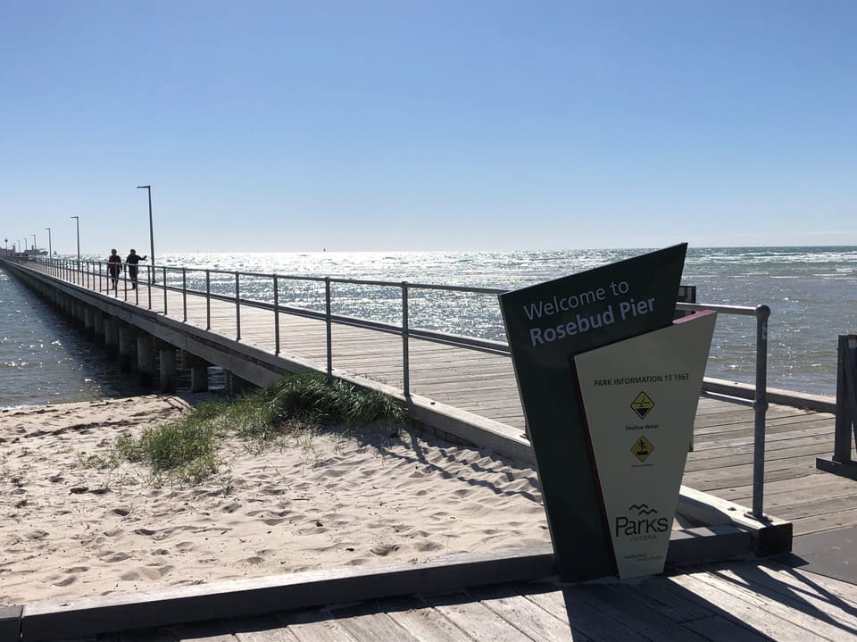 Just 600 meters walk to the pier and restaurant hub. 