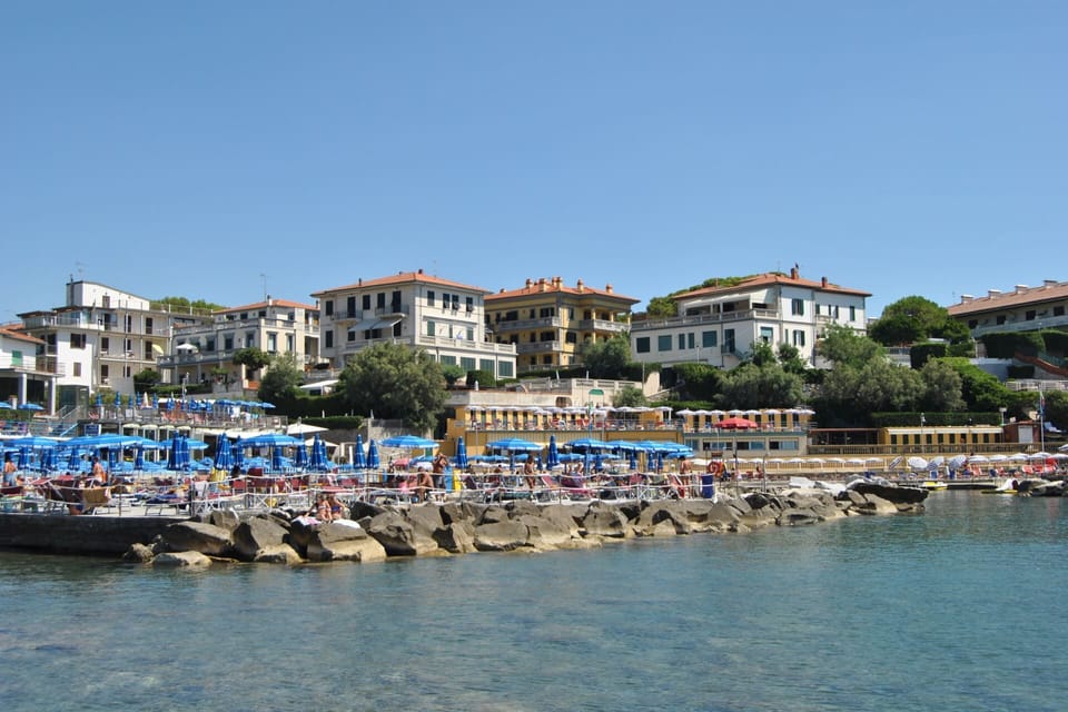Villa Fiorella seen from the sea