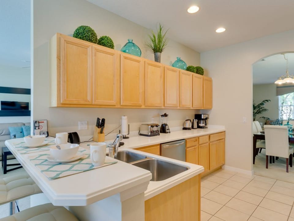 Kitchen With Extra Seating