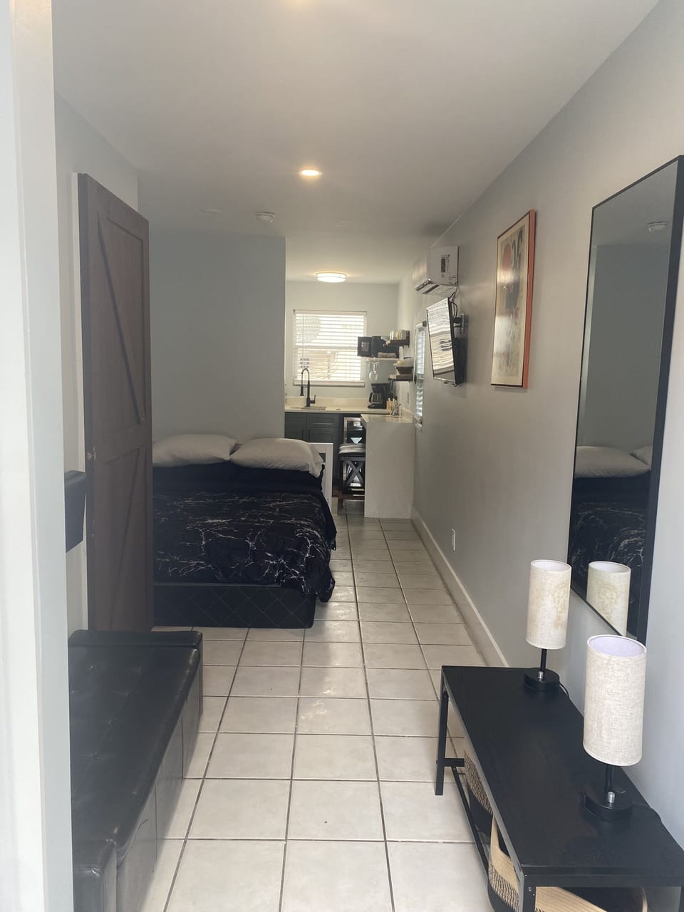 The whole living space