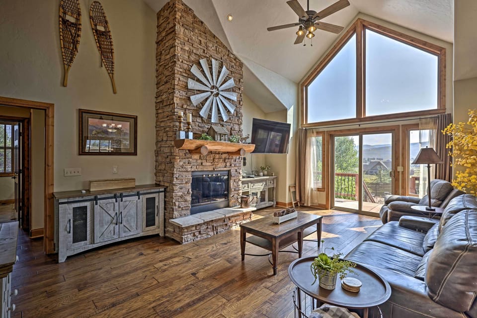 Granby Vacation Rental | 4BR | 5BA | 3,500 Sq Ft | Stairs Required For Access