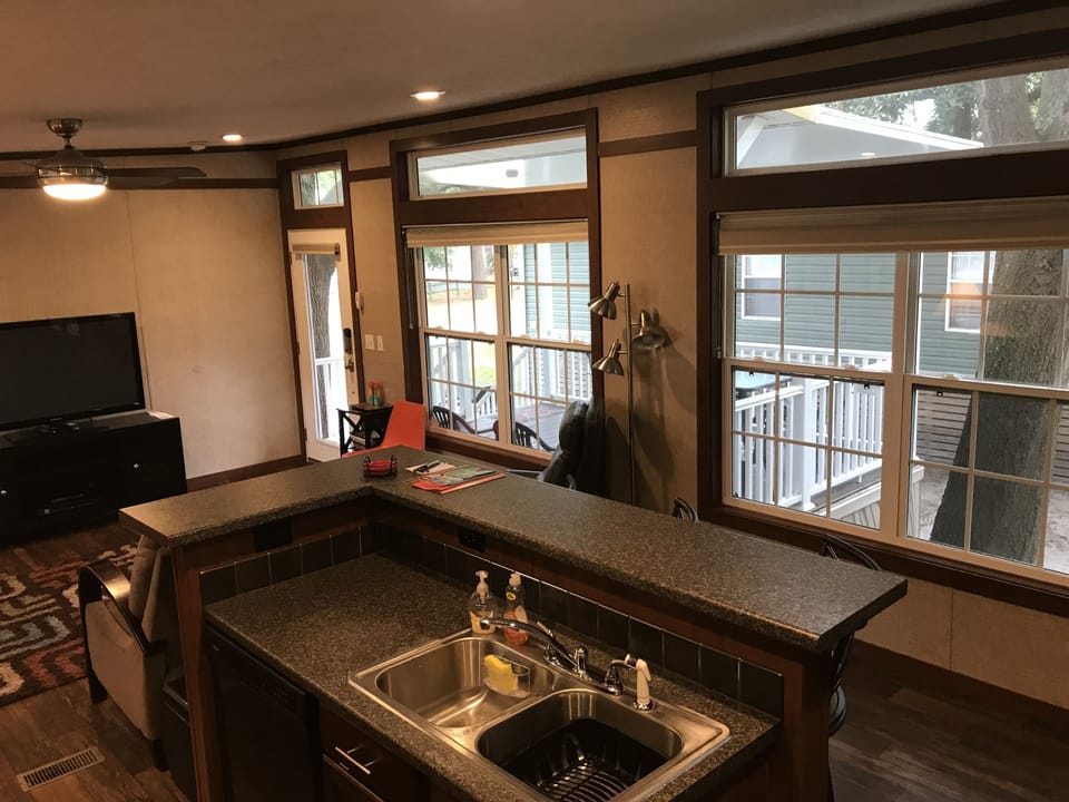 Sink and Dishwasher on Island