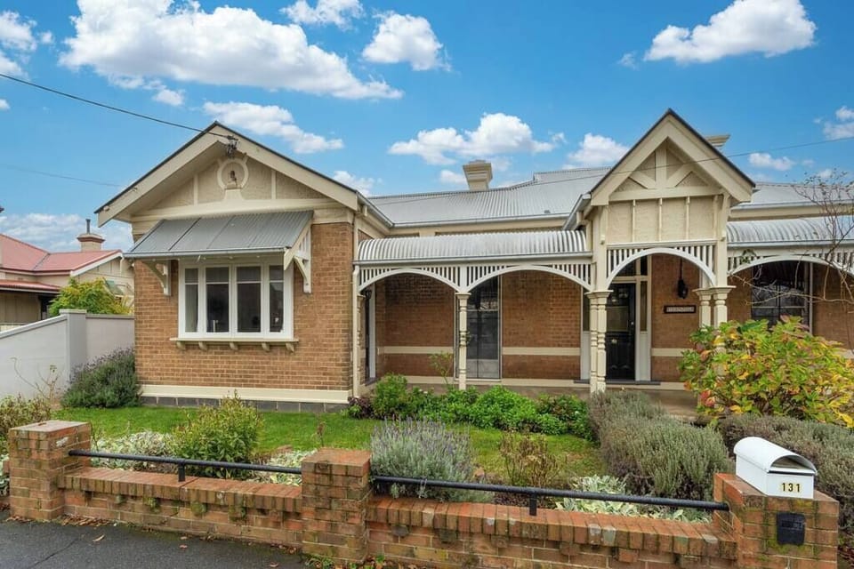 Streetscape of the home