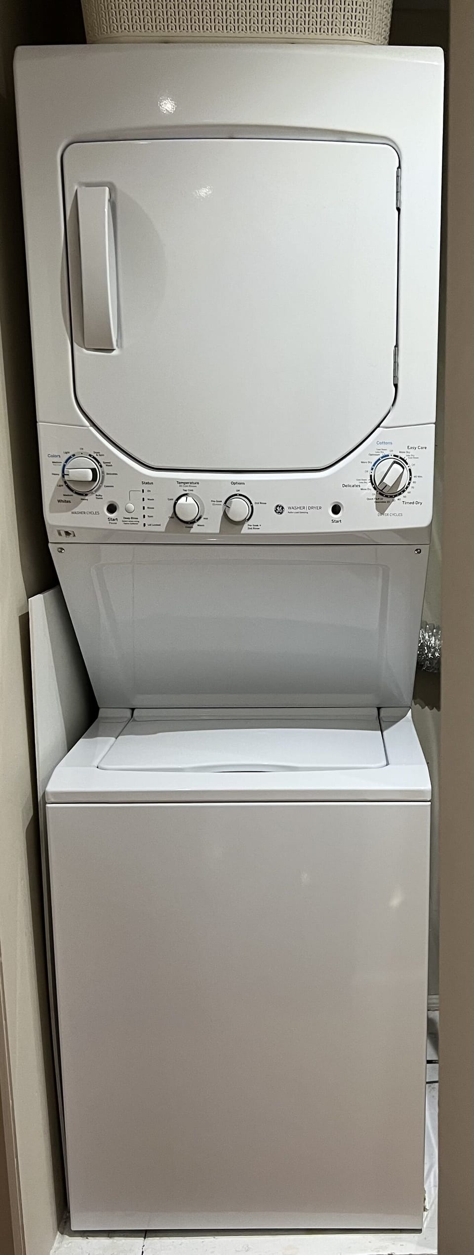In-unit washer and dryer