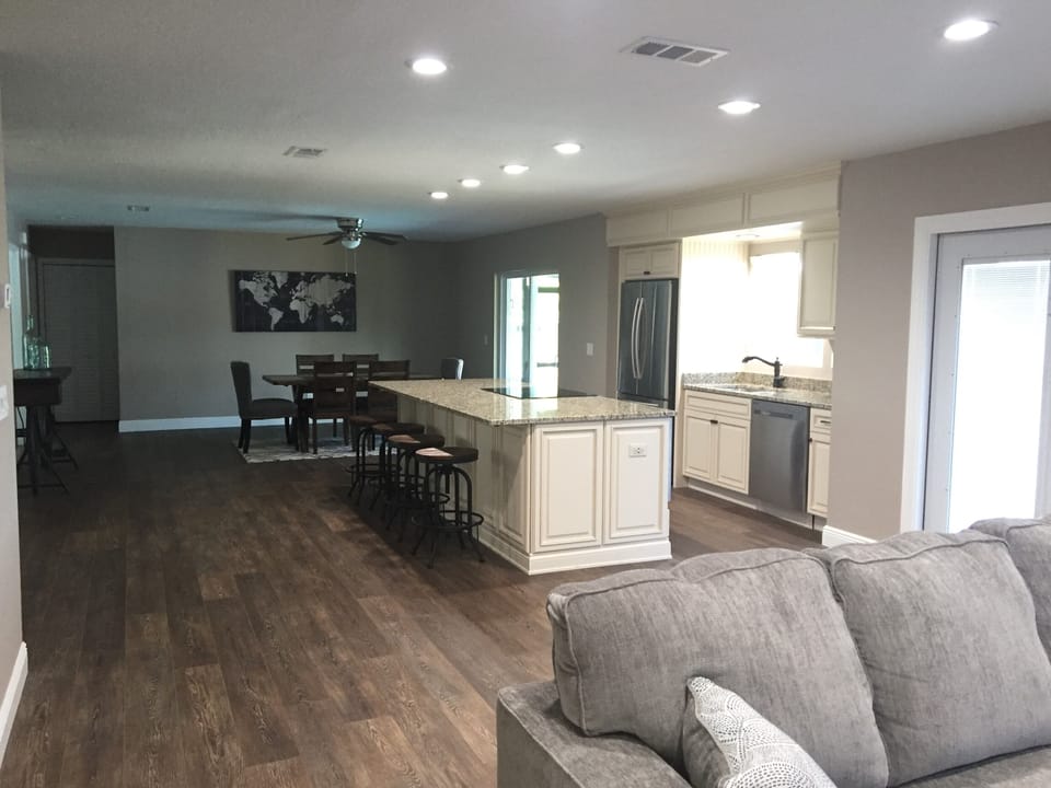 Open floor plan