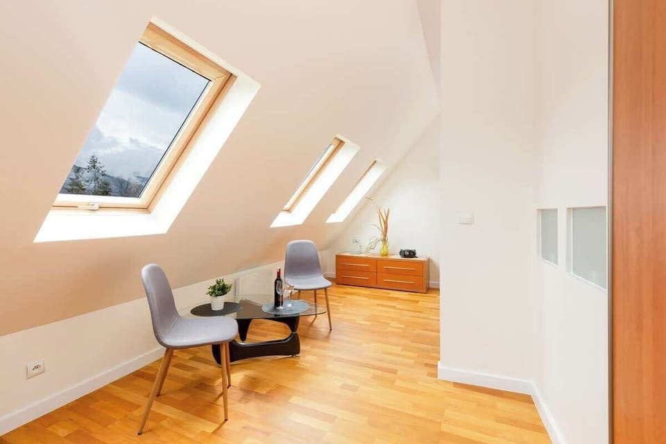 Functional furniture in the apartment. 