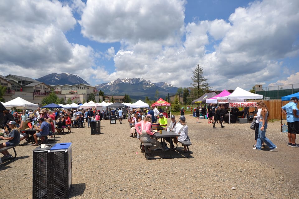 Experience the famous Dillon Farmer's Market every Friday during the summer months. Walking distance from the rental property!
