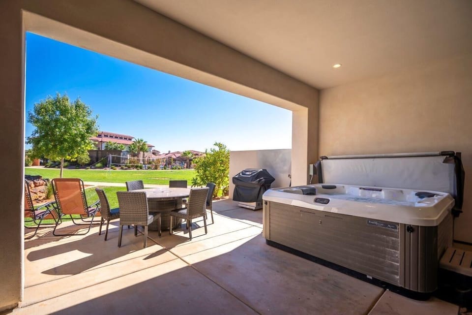 Enjoy a private spa with pool views at this incredible home - see next photo to view new amenity area right off the patio of this home!