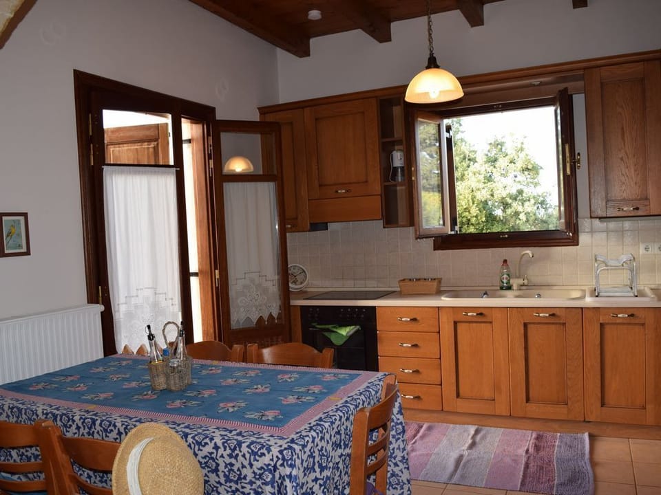 The kitchen.