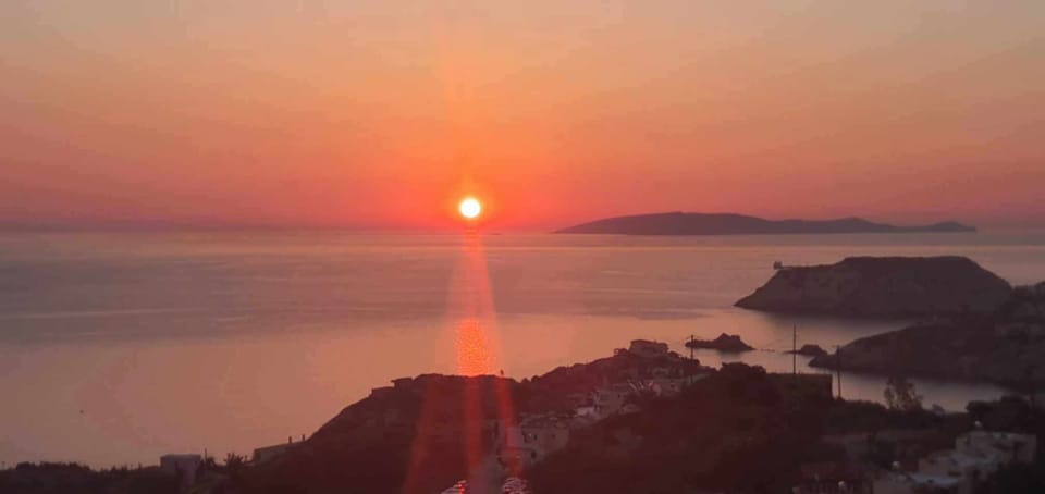 sunrise from the villa