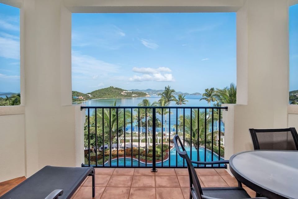 View from one of the residence balconies
