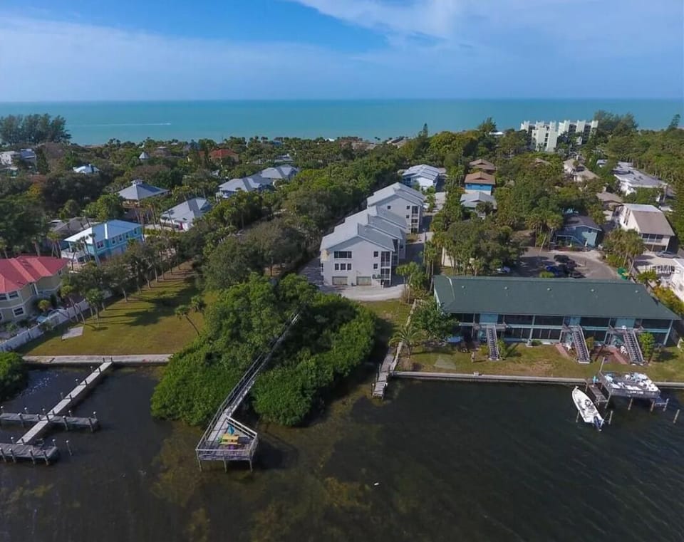 Aerial View Lemon Bay Dock