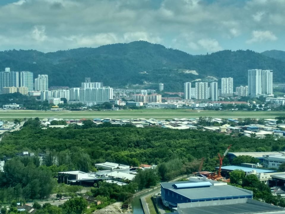 Airport View from the living hall