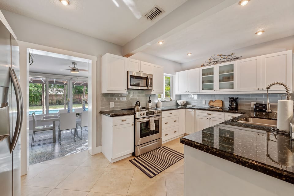 The most appointed kitchen ever!!