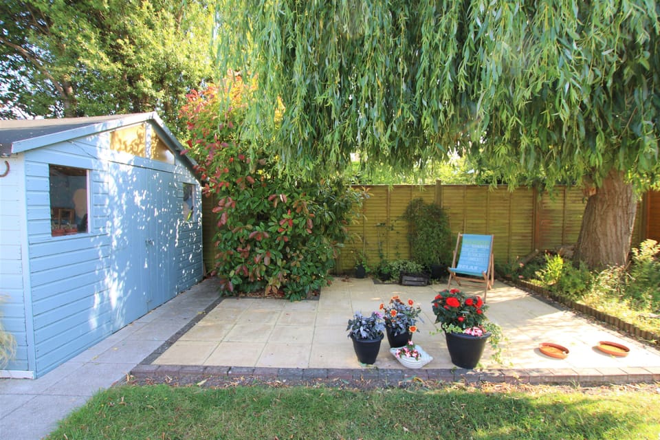 Shady Patio and Wildlife Area