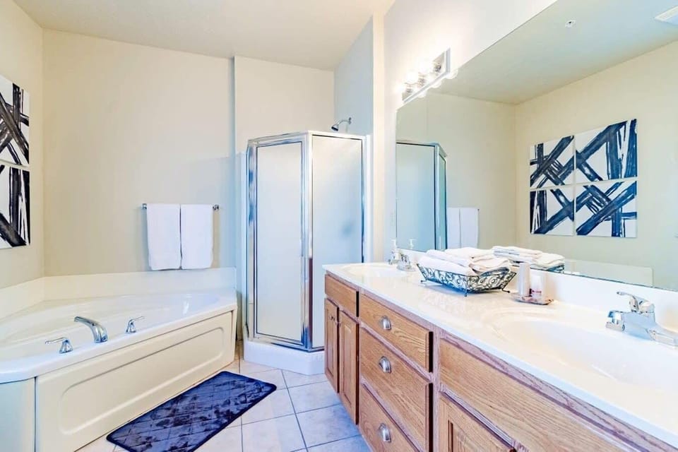 Master Bedroom has an ensuite.