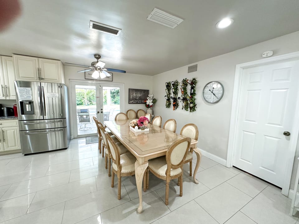 Dining area