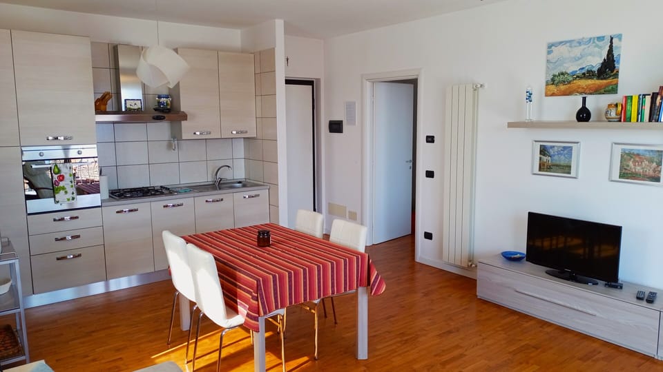 Kitchen and dining area