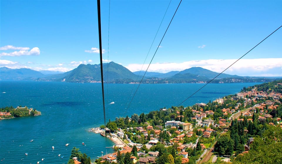 Aerial view of Stresa