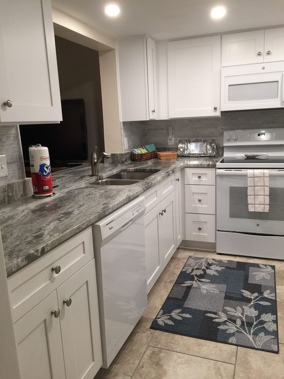 Newly renovated kitchen