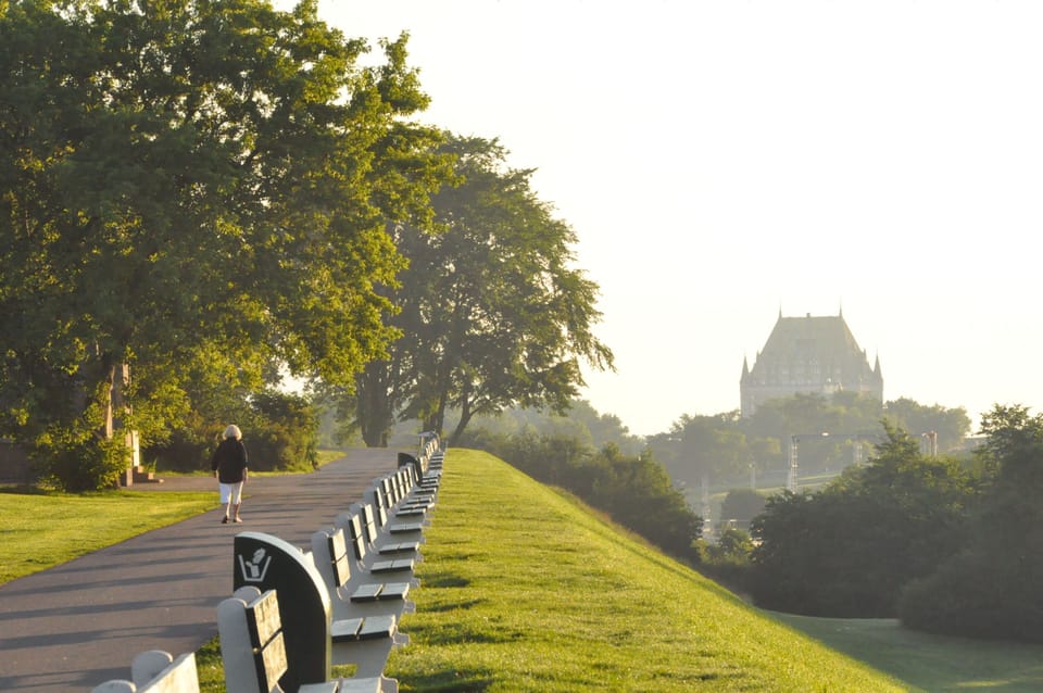 Plains of Abraham + Chateau Frontenac