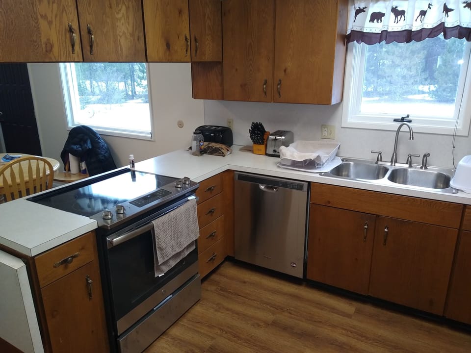 Newly remodeled kitchen