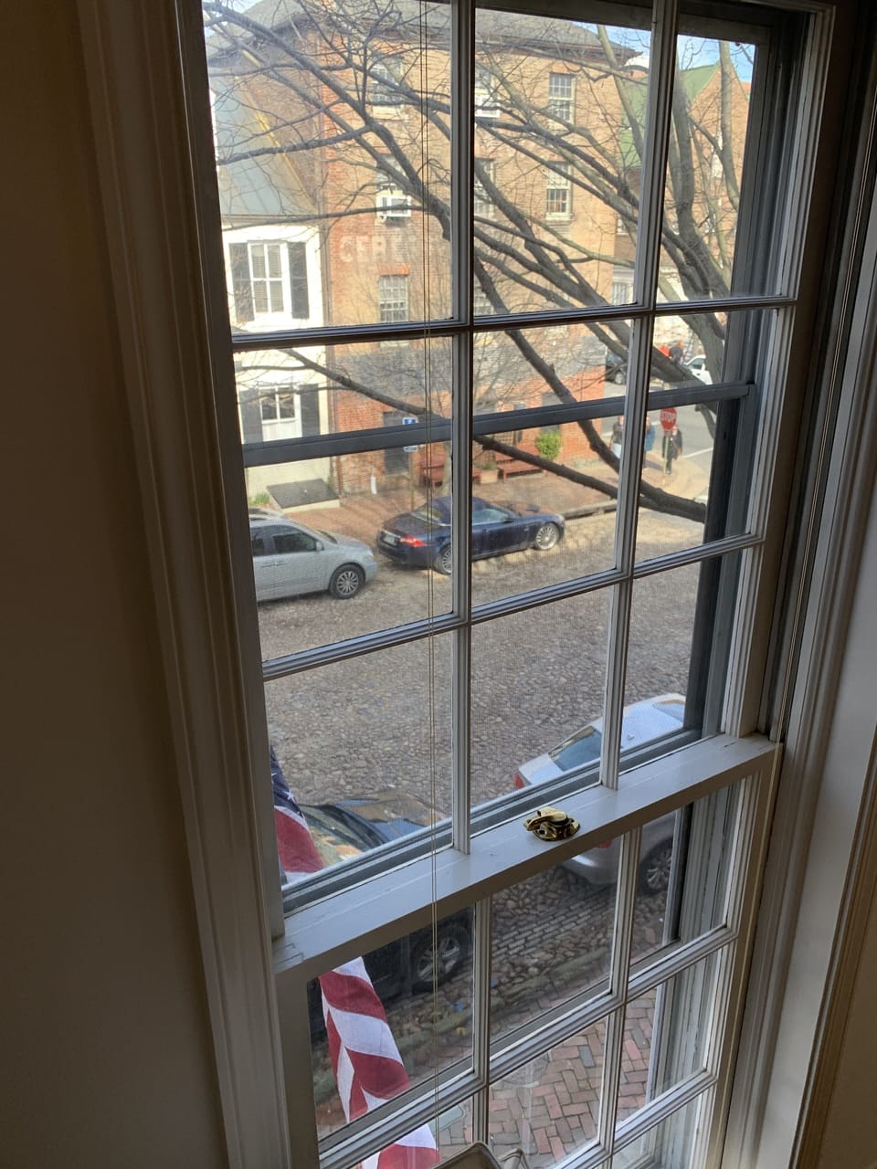 View from 2nd floor Washington Room