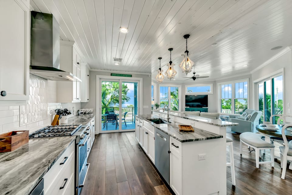 Spacious kitchen ready for family meals