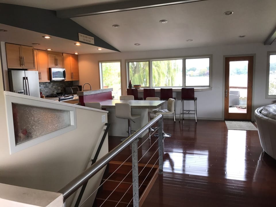 Kitchen and Dining from Entry