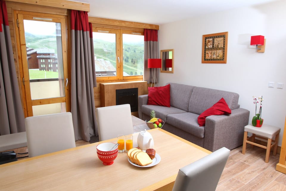 Settle into the dining area and enjoy a nice meal.