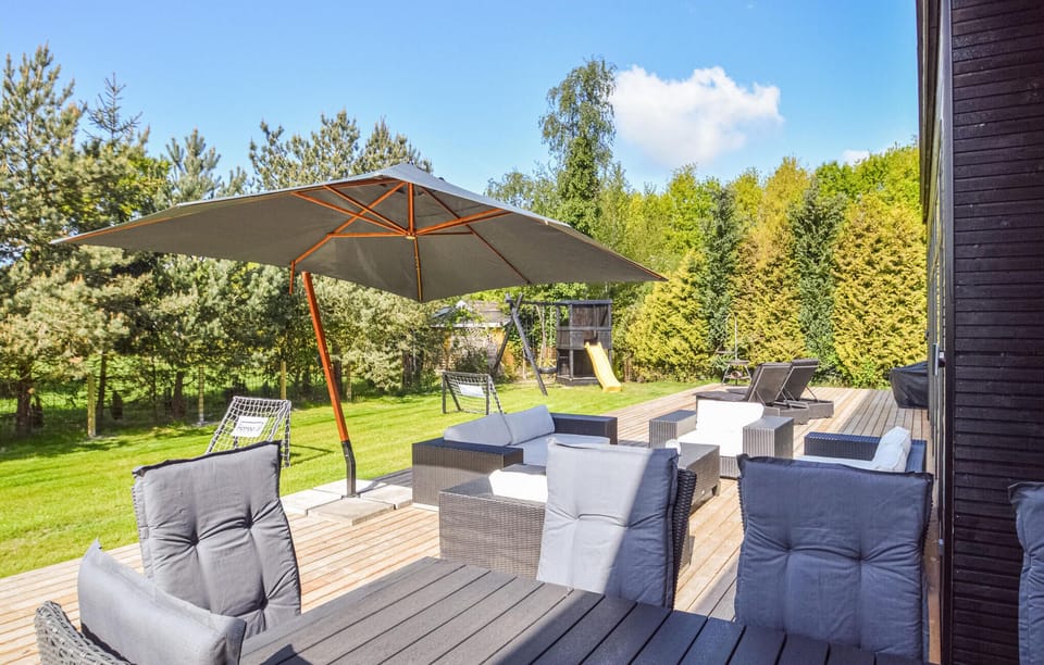 outside