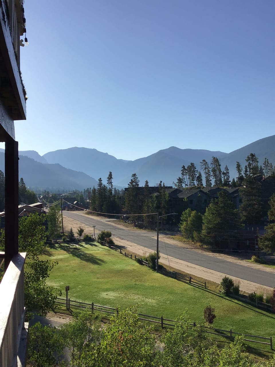 View from property